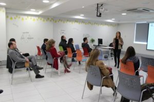 Belén Díaz en conferencia