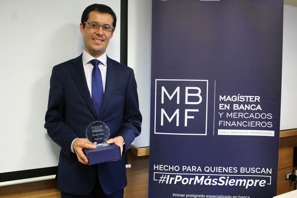 Daniel Ulloa aprobó el Taller de Graduación del Magíster en Banca y Mercados Financieros