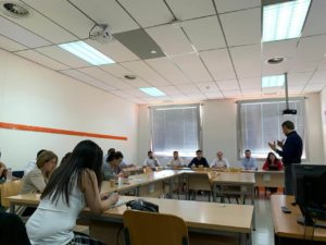 Clases en Universidad de Cantabria, Pasantia 2019 MBMF