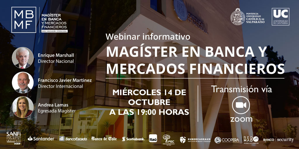 Webinar Informativo MBMF a realizarse el próximo miércoles 14 de octubre a las 19:00 horas