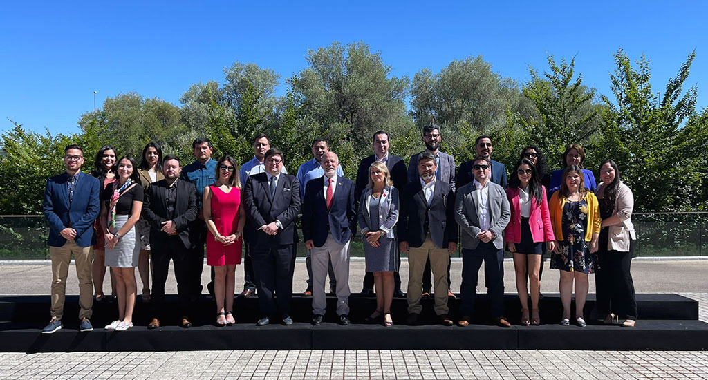 foto nota Alumnos del Magíster en Banca y Mercados Financieros visitan la Ciudad Financiera del Grupo Santander en España