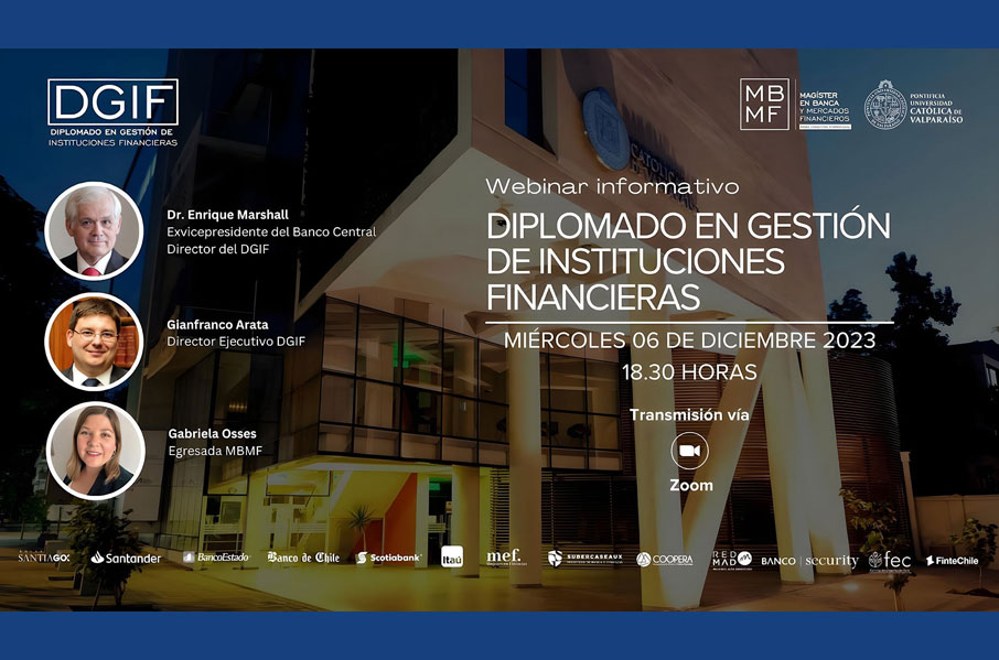 thumb Webinar informativo Diplomado en Gestión de Instituciones Financieras PUCV