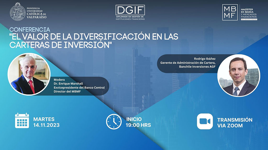 foto conferencia "El valor de la diversificación en las carteras de inversión"