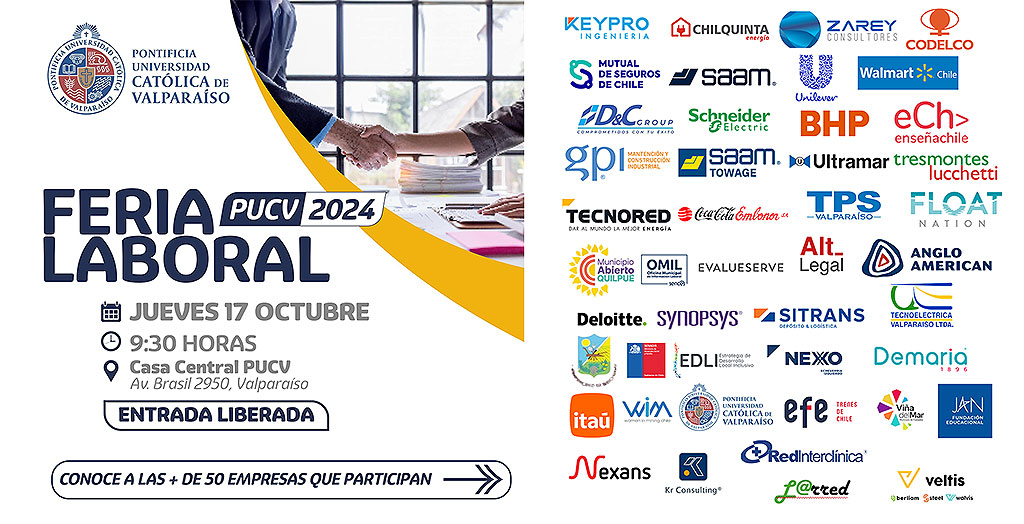 banner Feria Laboral PUCV 2024