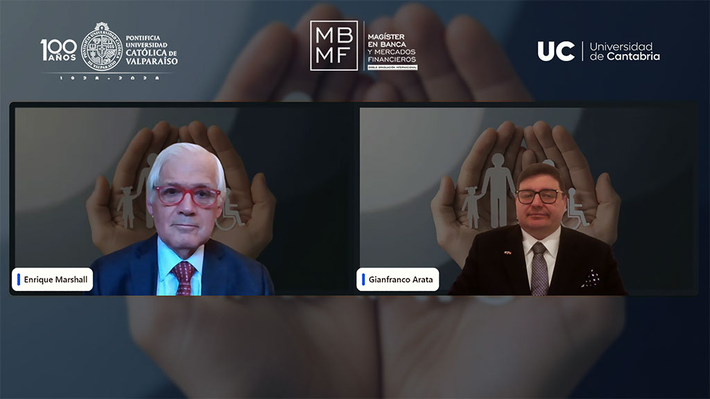 Tesorero General expone sobre el rol clave de la Tesorería en el desarrollo del país foto nota Conferencia de Enrique Marshall aborda la nueva institucionalidad del Fondo Autónomo de Protección Previsional